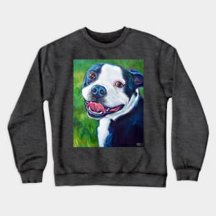 Smiling BOSTON TERRIER Crewneck Sweatshirt